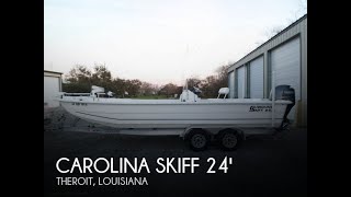 UNAVAILABLE Used 2010 Carolina Skiff DLX 2480 Center Console in Theroit Louisiana [upl. by Lunna]