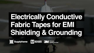 Electrically Conductive Fabric Tapes for EMI Shielding amp Grounding [upl. by Aiduan]