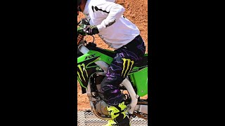 The Kawasaki KX450SR and Axell Hodges Setting a Vibe [upl. by Orsini522]