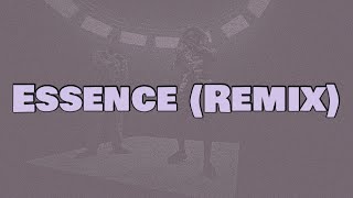 WizKid  Essence Remix Lyrics ft Justin Bieber amp Tems [upl. by Berrie213]