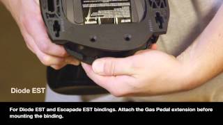 How to Set up Burton EST Bindings on Burton Snowboards Featuring The Channel [upl. by Icam997]