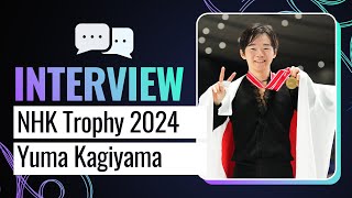 BackToBack Champ  Yuma KAGIYAMA JPN  Men Winner  NHK Trophy 2024  GPFigure [upl. by Anod825]