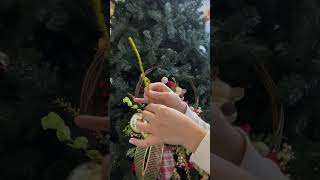 Tutorial racimo de esferas navideñas 🎄 navidad christmasdecorations christmas diy tutorial [upl. by Atem600]