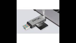 Card Reader USB 30 Type C Micro SD High Speed OTG 2 in 1 PX UCR30 [upl. by Ralyt]