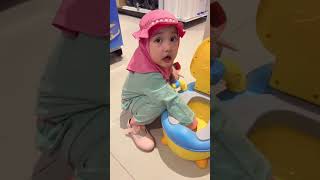 Allahumaa baarik ❤️ Onon pengen toilet training Baby funny fyp parenthood youtube [upl. by Noneek]