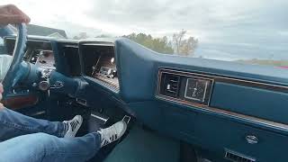 1972 Oldsmobile 98 Coupe Test Drive amp Walkaround [upl. by Ahseneuq]