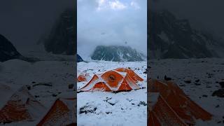 Heavy Snowfall in July at Concordia Base Camp  K2 base camp trek 2024  Incredible K2 subhanallah [upl. by Suneya434]