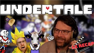 Le RECAP de JDG sur UNDERTALE  la route génoresponsable BestOf non officiel [upl. by Bowden]