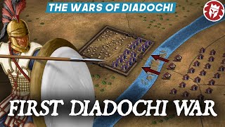 First War of the Diadochi  Alexanders Successors At War DOCUMENTARY [upl. by Halivah]