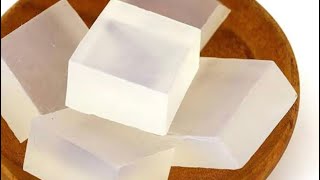 How to make glycerin base soap at home [upl. by Nilrev]