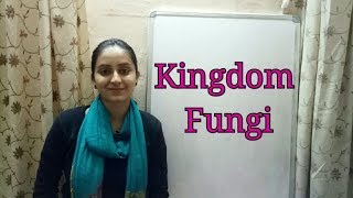 Kingdom Fungi  Biological classification part4  Class XI  Lecture 32 [upl. by Hjerpe921]