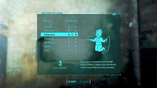 Fallout 4 Best Build For Survival Mode Perma Death [upl. by Weihs]