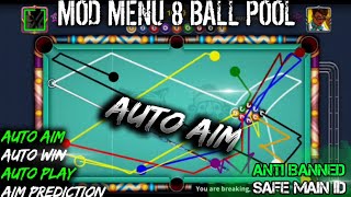 New Cheat 8 Ball Pool 5541 3439 ARM64  Auto Aim Auto Win [upl. by Einneb36]