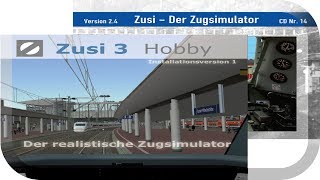 Zusi 3 Hobby Edition 01 Demo Tutorial PCHD60FPSDE [upl. by Kinsman]