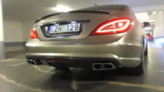 Kleemann CLS 63 AMG coldstart  start ups and exhaust tease [upl. by Harve]