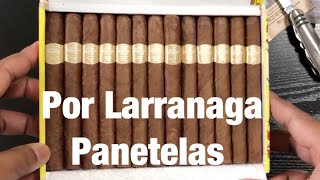 Por Larranaga Panetelas cuban [upl. by Sinnaiy]