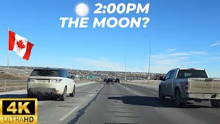 Count How Many Cars Pass Me 😀 Calgary Ring Road 4K Driving Tour 🚘 🇨🇦 [upl. by Etnad856]