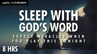 Play These Scriptures All Night And See What God Does  100 Bible Verses For Sleep [upl. by Nnahs]