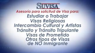 SUVISA Asesoria para visa americana [upl. by Zantos502]