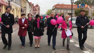 Nadzieja ma kolor różowy Happening konińskich Amazonek [upl. by Roberson]