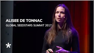 Alisée de Tonnac at Global Seedstars Summit 2017 [upl. by Trebla909]