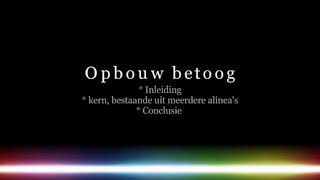 Hoe schrijf je een betoog [upl. by Salahcin]