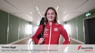 Viviene Jäggi  Sportschiessen  Sporthilfe Nachwuchspreis 2023 [upl. by Alyn139]