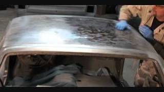 Classic Car RestorationHow To Prep Your Surface Rusted Metal Part 2 [upl. by Ferneau]