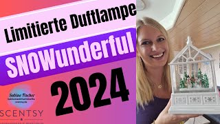 🎄🩷💜limitierte SNOWunderful Scentsy Duftlampe mit Nummerierung 2024 Sammlerstück 💜🩷🎄 [upl. by Enellij]