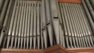 A look at the organ of St Andrews Church Aldborough North Yorkshire [upl. by Tinor]