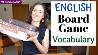 Board Games  Advanced English Vocabulary [upl. by Longley]