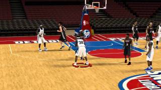 Detroit Pistions Play of the Day  Det Quick Offscreen [upl. by Aihsened49]