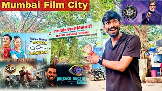 Film city mumbai tour  live shooting I bollywood ka Kala Sach 😳  Rare Video [upl. by Adnwahsat457]