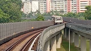 PMSM🟥C151 Set 065066 departing Marsiling MRT Station Marina South Pier Bound [upl. by Herbst895]