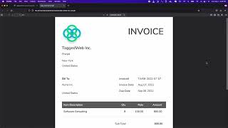 How to create an Invoice PDF for free with the Best Online Invoice Generator Tool and Template [upl. by Eissac]