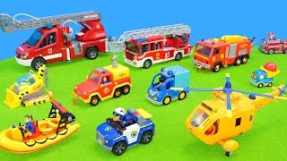 Feuerwehrautos Polizeiwagen MüllfahrzeugBagger amp Gabelstapler  Spielzeug amp Spielwaren für Kinder [upl. by Yenhpad395]