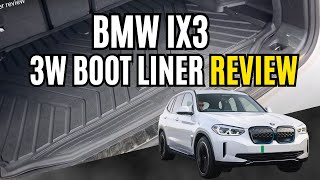 BMW IX3  3W boot liner review [upl. by Bibeau985]