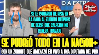 Sillazos en el programa del pelado Trebucq con un zurdito que amenazaba a todos [upl. by Asilad526]