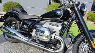 NEW BMW R18 FIRST IMPRESSIONS AND ENGINE RUNNING SOUND [upl. by Olim]