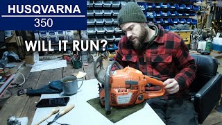 Broken Husqvarna Chainsaw Left For Years Can I Fix It [upl. by Mendel]