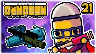 A Nice AWPortunity  Part 21  Lets Play Enter the Gungeon Farewell to Arms  Gameplay [upl. by Lyj]