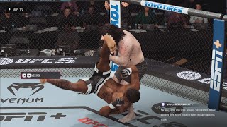 Big Mush vs Div 19 MK UFC 5 [upl. by Barlow]