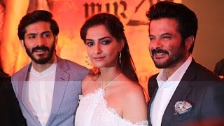 Mirzya Music Launch  Harshvardhan Kapoor  Sonam Kapoor  Anil Kapoor [upl. by Ayenat598]