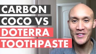 Carbon Coco VS doTERRA On Guard Toothpaste For Teeth Whitening [upl. by Hultgren]