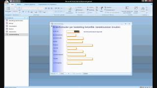 Bestellingen en rekeningen maken via Access [upl. by Lewak]