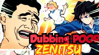 Dubbing POOR ZENITSU for fun 😂 [upl. by Nyladnarb74]