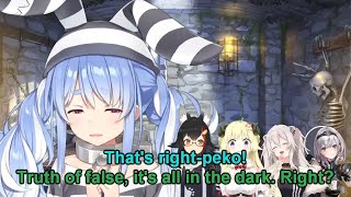 1 Apr 2021  Mio visits Pekora in her Prison  Ookami Mio  Eng Subs [upl. by Christalle]