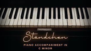 Ständchen by Schubert D957 Piano Accompaniment ll Karaoke in C Minor [upl. by Cavallaro]