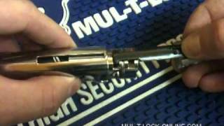 MULTLOCK » How to change backset of Hercular Deadbolt [upl. by Gemma963]