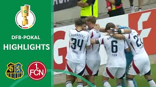 Decision from the point  1 FC Saarbrücken vs 1 FC Nürnberg 35  Highlights  DFBPokal [upl. by Esinehc]